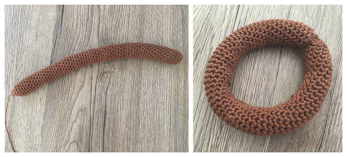 Blog-Inhaltsbild für 'Affengreifring, kostenlose Häkelanleitung'